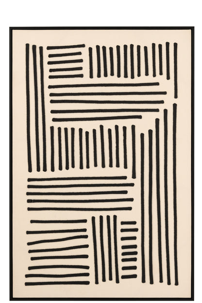 Painting Line Pinewood Ecru/Black