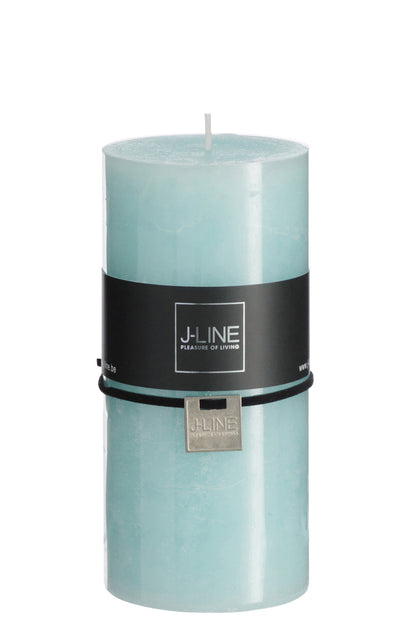 Cylinder Candle Aqua L -72H