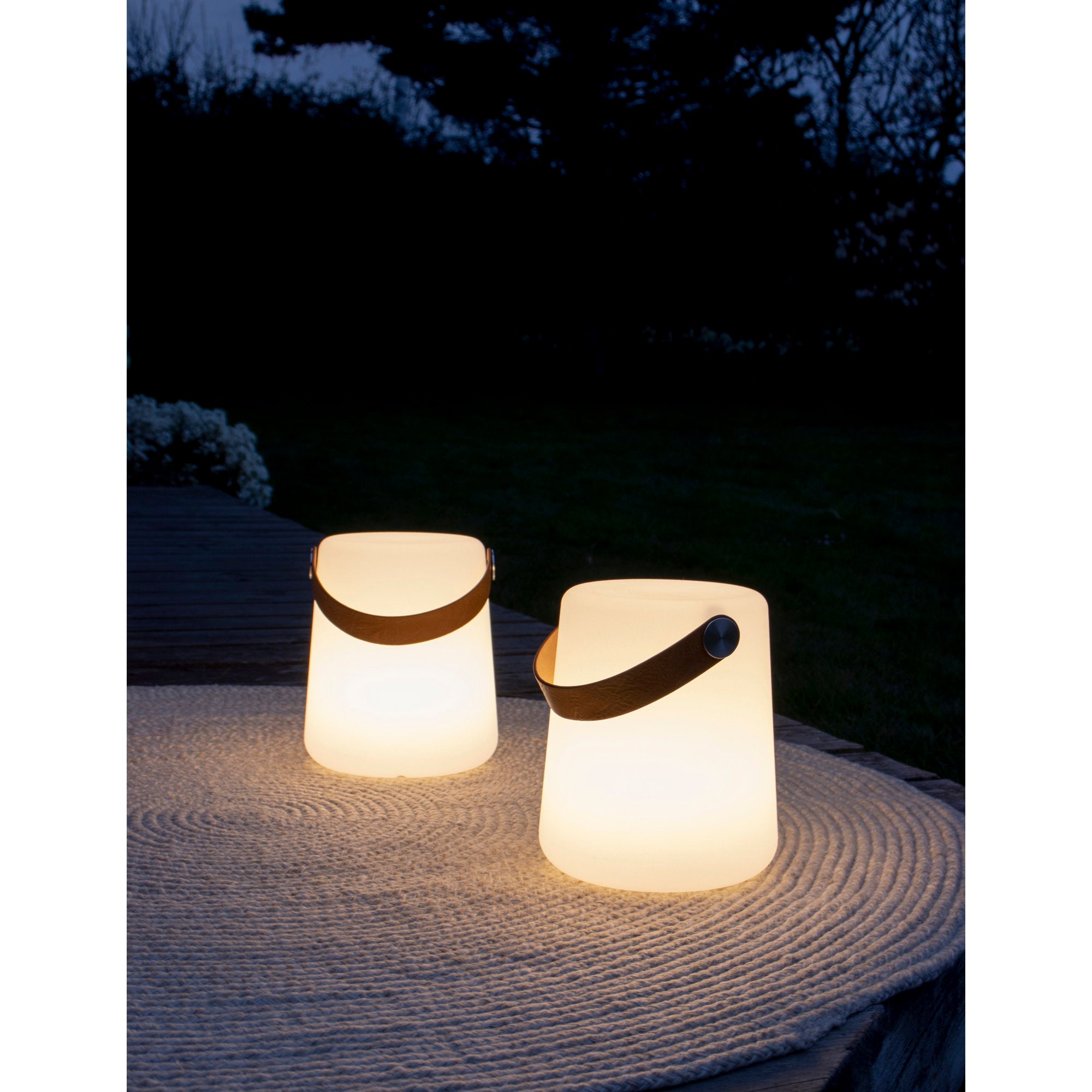 Bristol LED-Leuchte – Lampe mit Gurt, wiederaufladbar, weiß