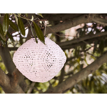 Harwood LED Lantern - Lantern, rechargeable with integrated solar panel, white