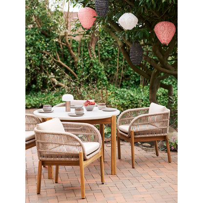 Harwood LED Lantern - Lantern, rechargeable with integrated solar panel, white