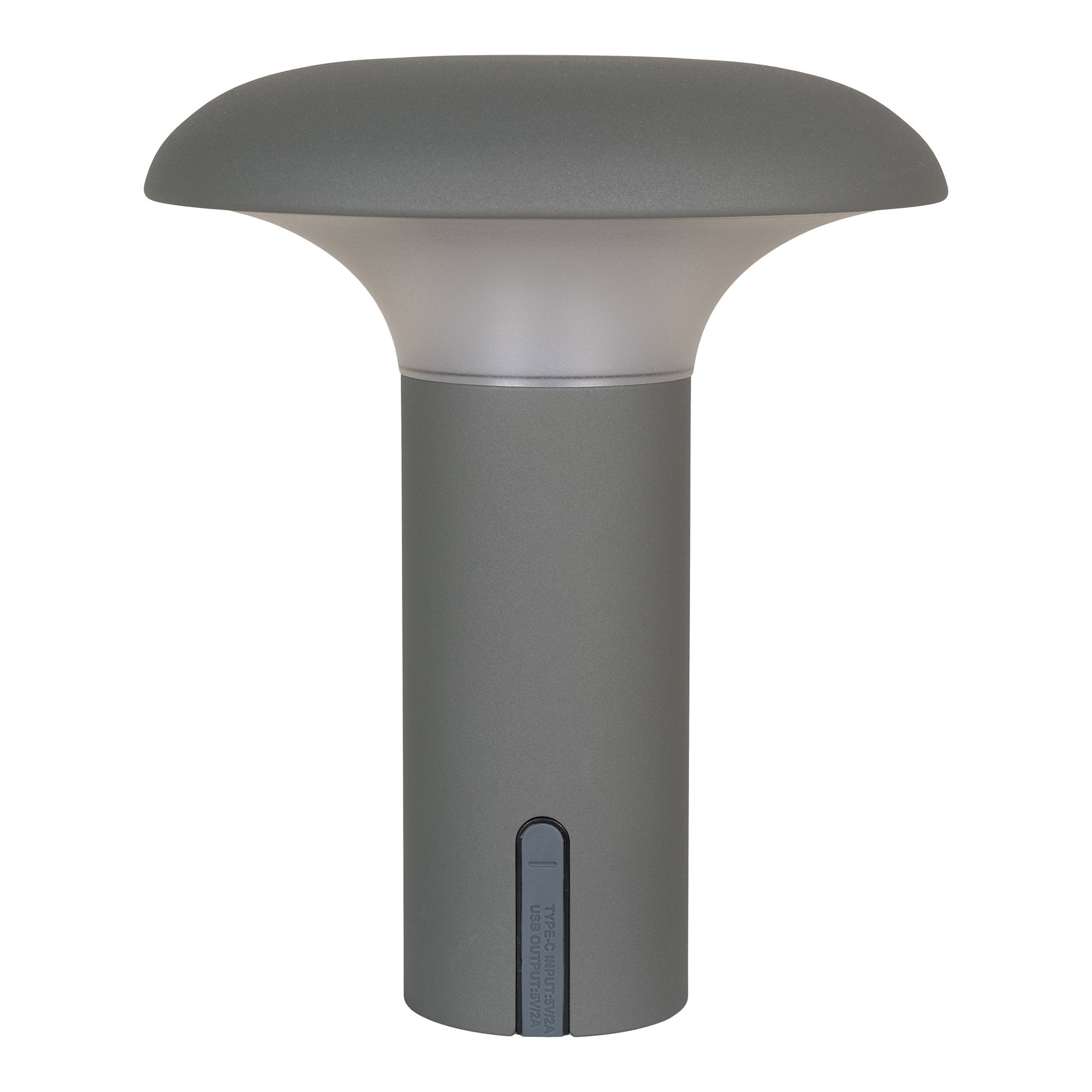Ramsey LED Lamp - Lamp, rechargeable, grey