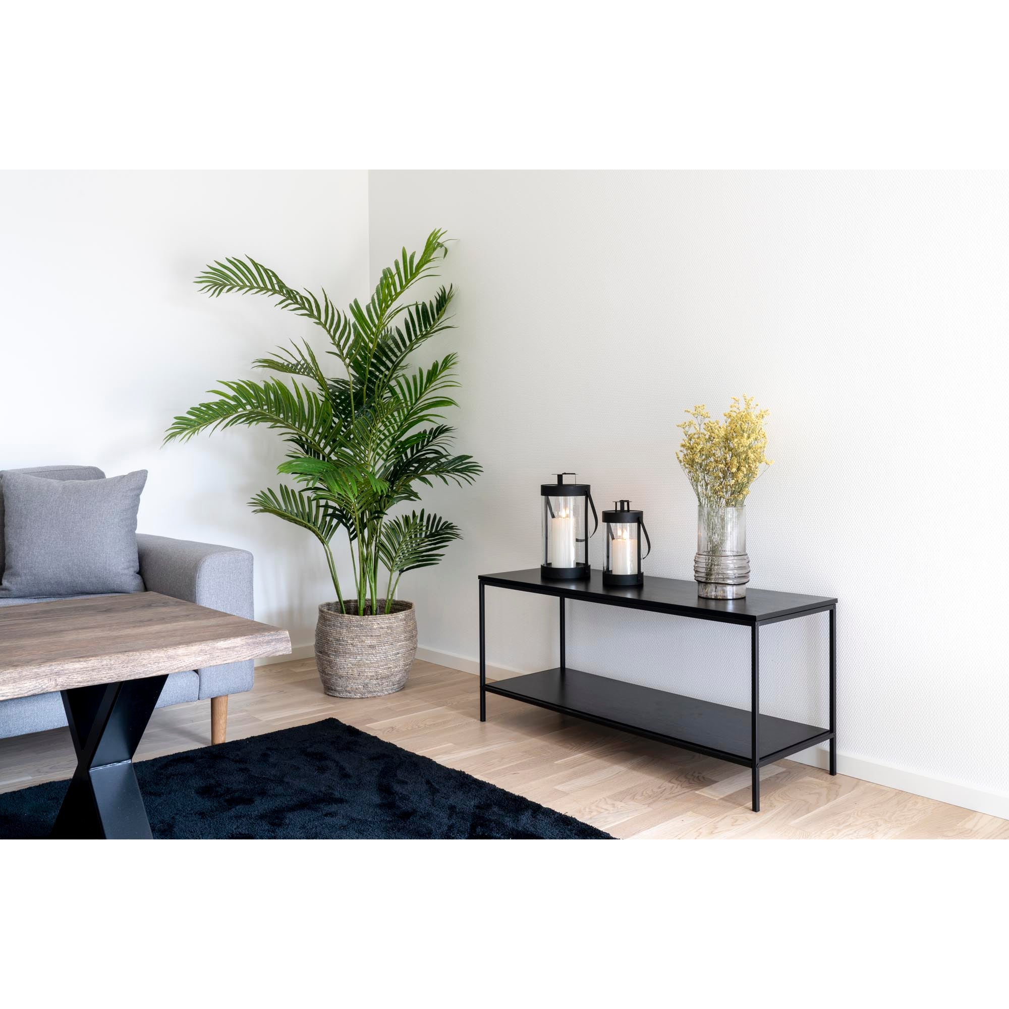 Bondi Lanterns - Lanterns, steel/glass, black set of 2