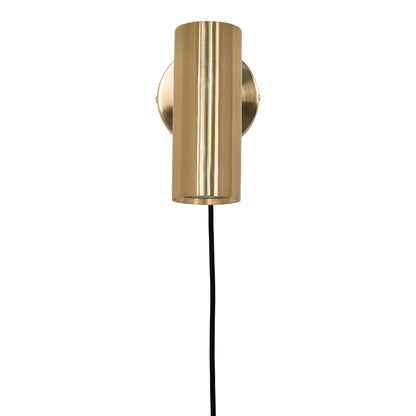 Wandlamp Paris – metaal, messing, 15×10×22 cm