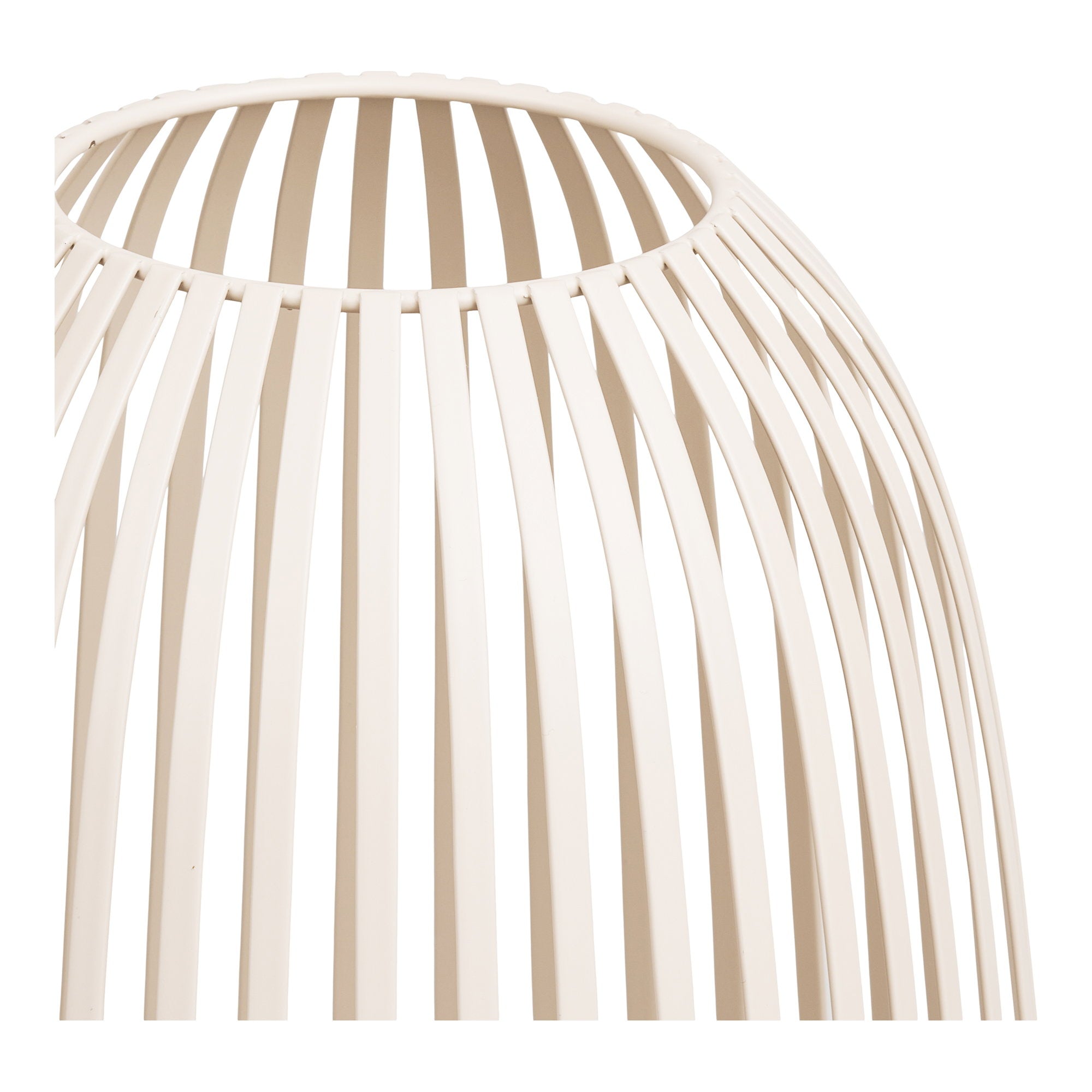 Stoense Laterne – Laterne, Metall, beige ø24,5x40 cm