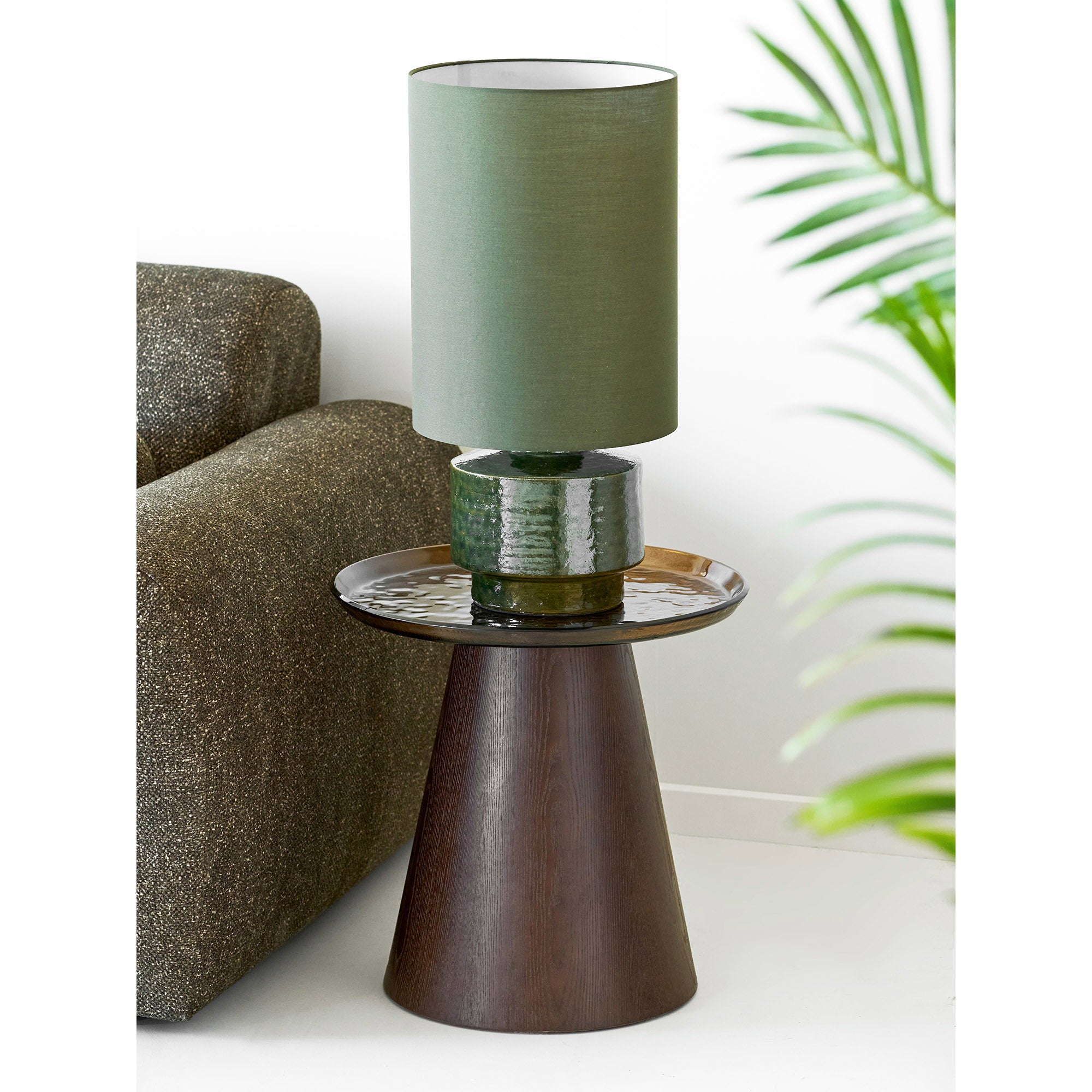 Sibsey Table Lamp - Tischleuchte, Steingut, grün