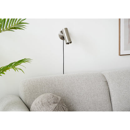 Paris Wall Lamp - Wandleuchte, Metall, silber