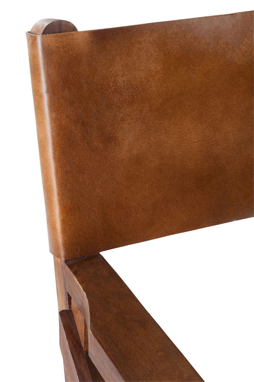 Direct Chair Biegsames Holz/Leder Cognac XX