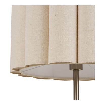 Wattom Stehleuchte - Stehleuchte, Stahl/Leinen, grau/beige