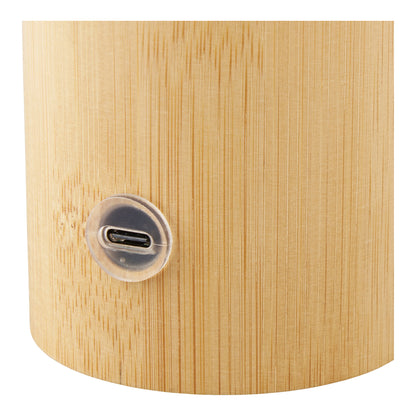 STAFFORD TISCHLEUCHTE WIEDERAUFLADBAR | BAMBUS UND METALL