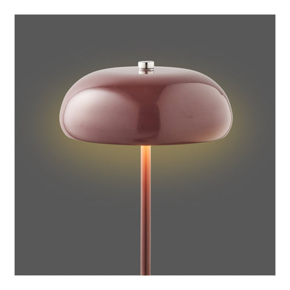 Margate Table Lamp - Tischleuchte, wiederaufladbar, Metall, bordeaux ø16 cm
