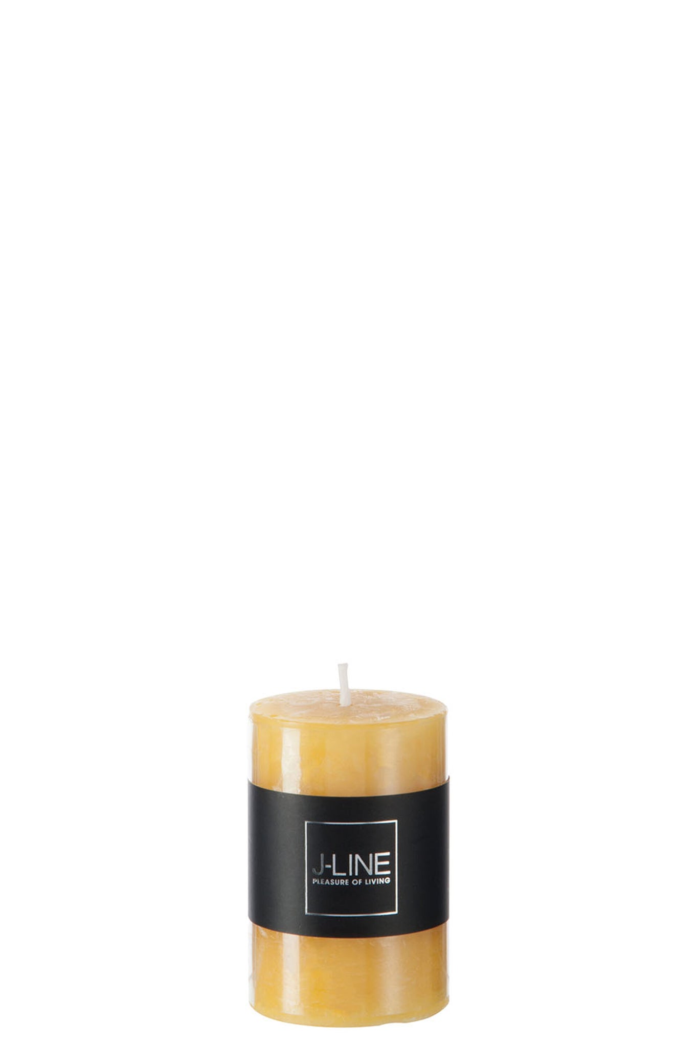 Cylinder Candle Ochre  S18h