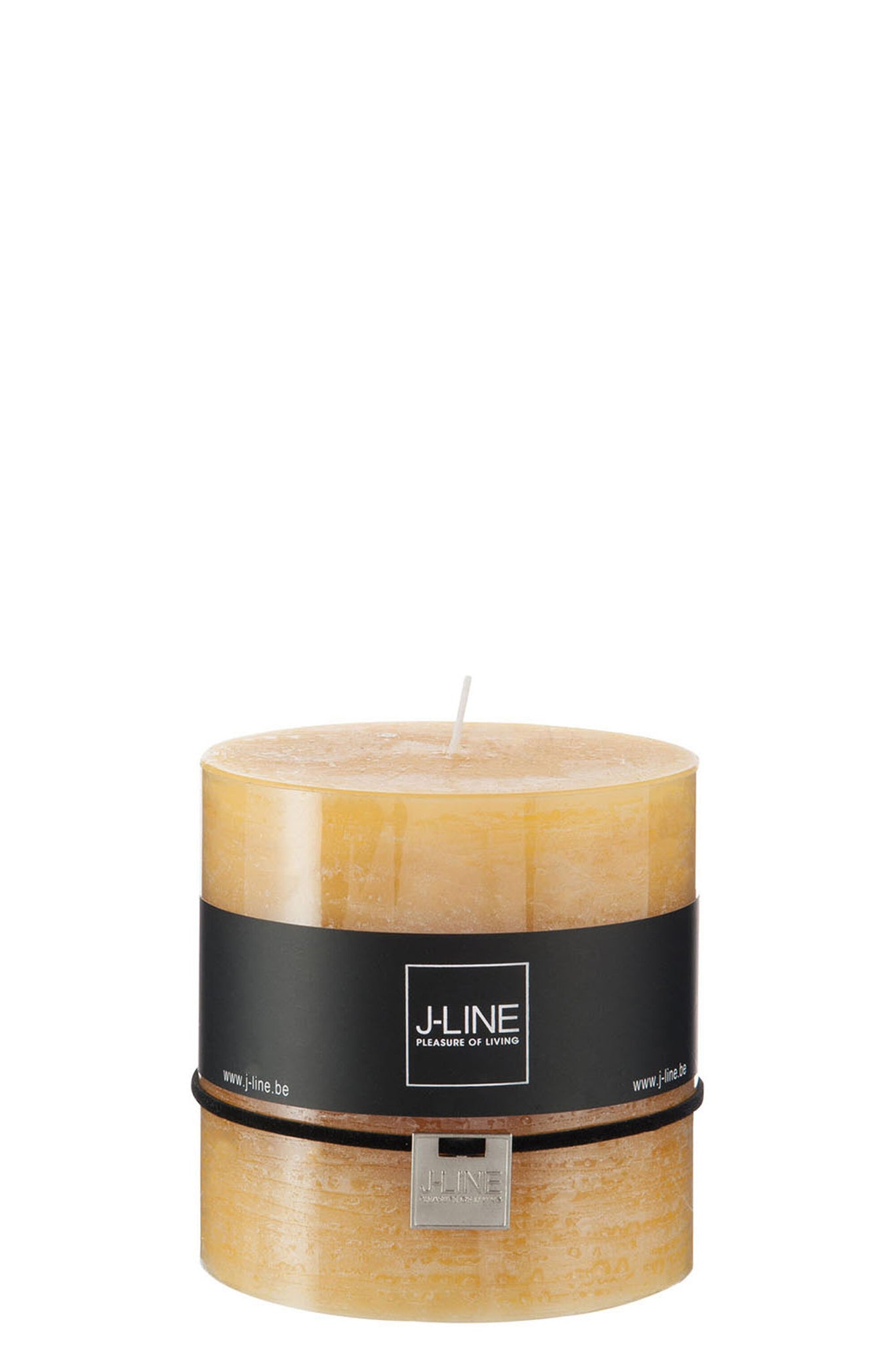 Cylinder Candle Ochre -75H