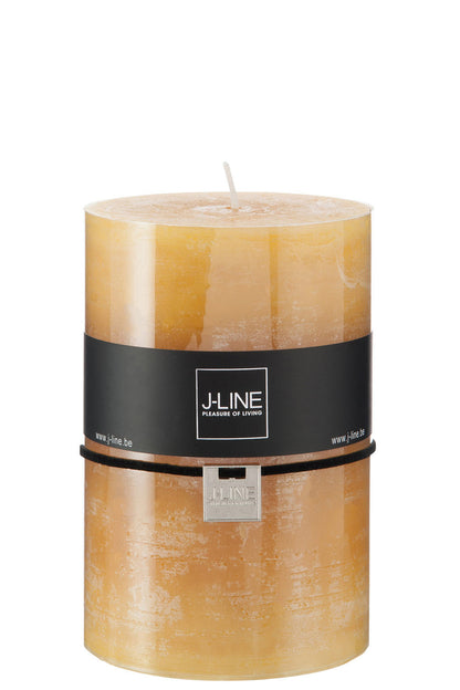 Cylinder Candle Ocher XL -110H