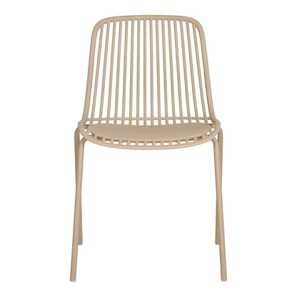 BRANSON DINING CHAIR STACKABLE ZAND (SET VAN 4)