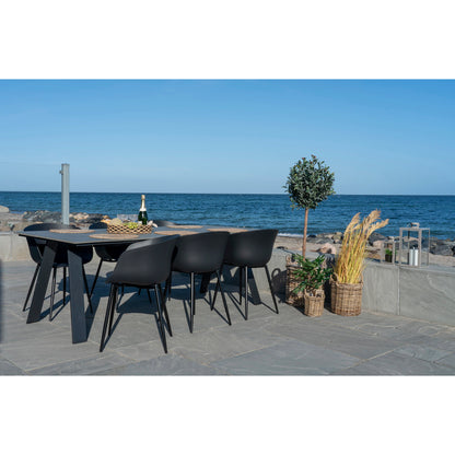 RODA DINING CHAIR ZWART | ZWARTE POTEN (SET VAN 2)
