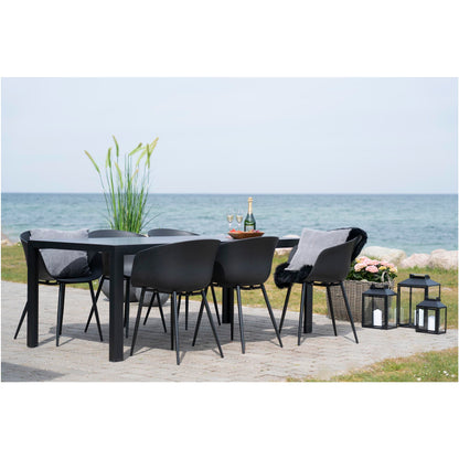 RODA DINING CHAIR ZWART | ZWARTE POTEN (SET VAN 2)