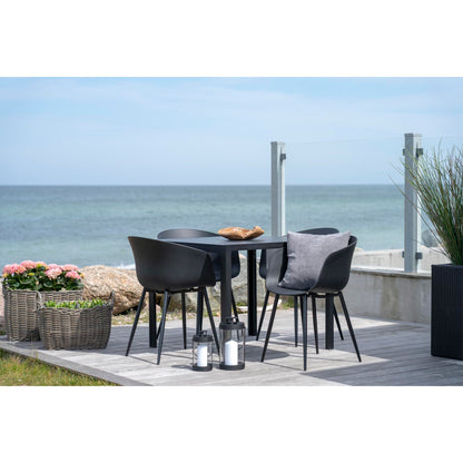 RODA DINING CHAIR ZWART | ZWARTE POTEN (SET VAN 2)