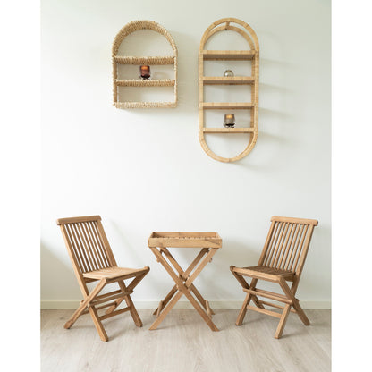 TOLEDO KIDS DINING CHAIR TEAK NATUUR (SET VAN 2)