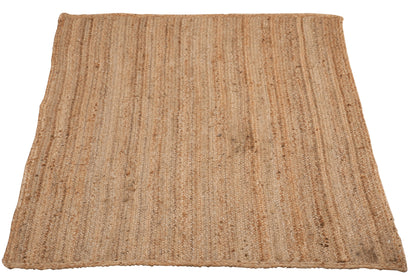 Rechteckiger Jute-Teppich, Natur, 120 x 180 cm