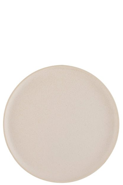 Plate Marie Ceramic Cream Large