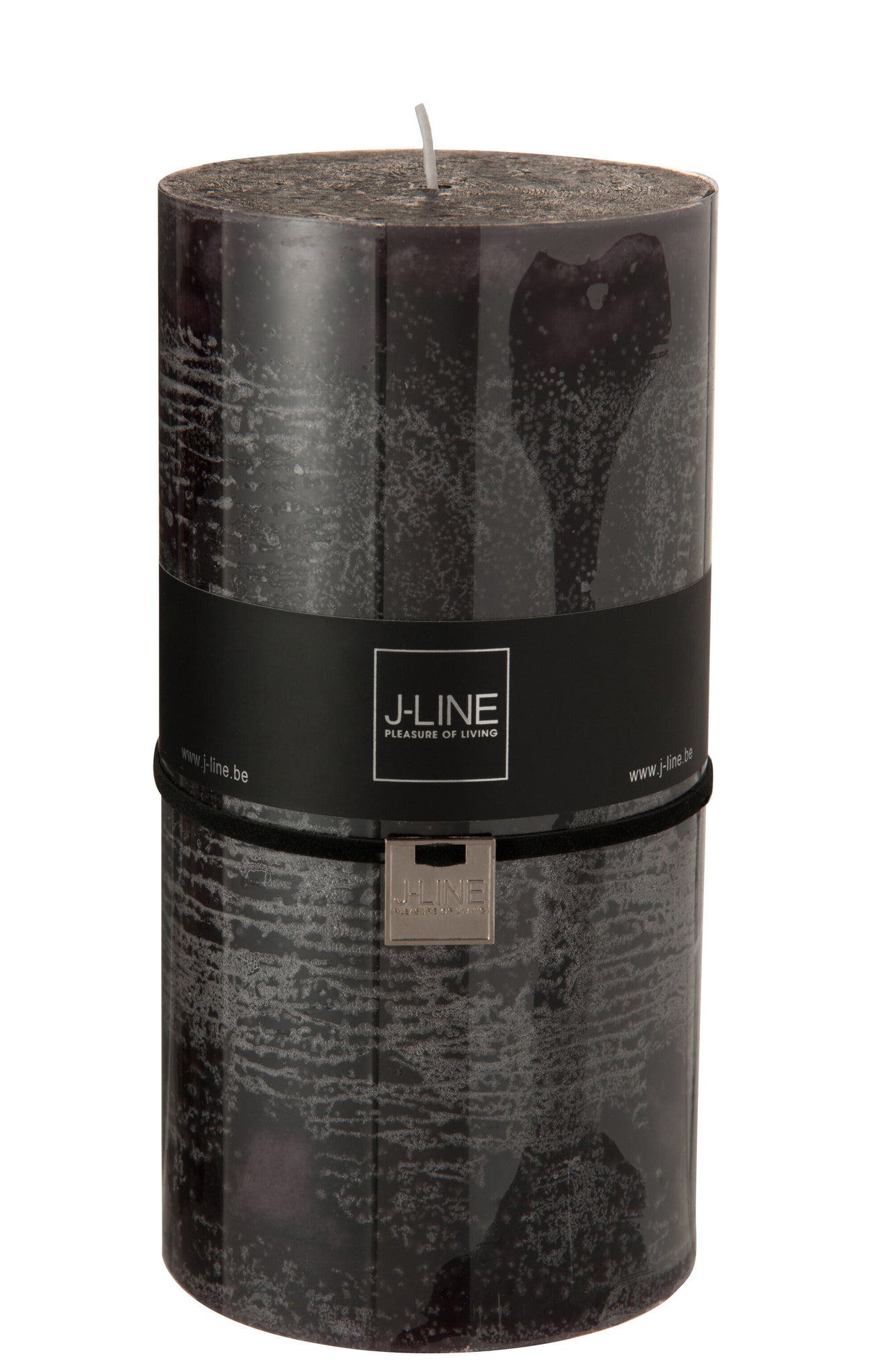 Cylinder Candle Black/Brown Xxl Cm-140H