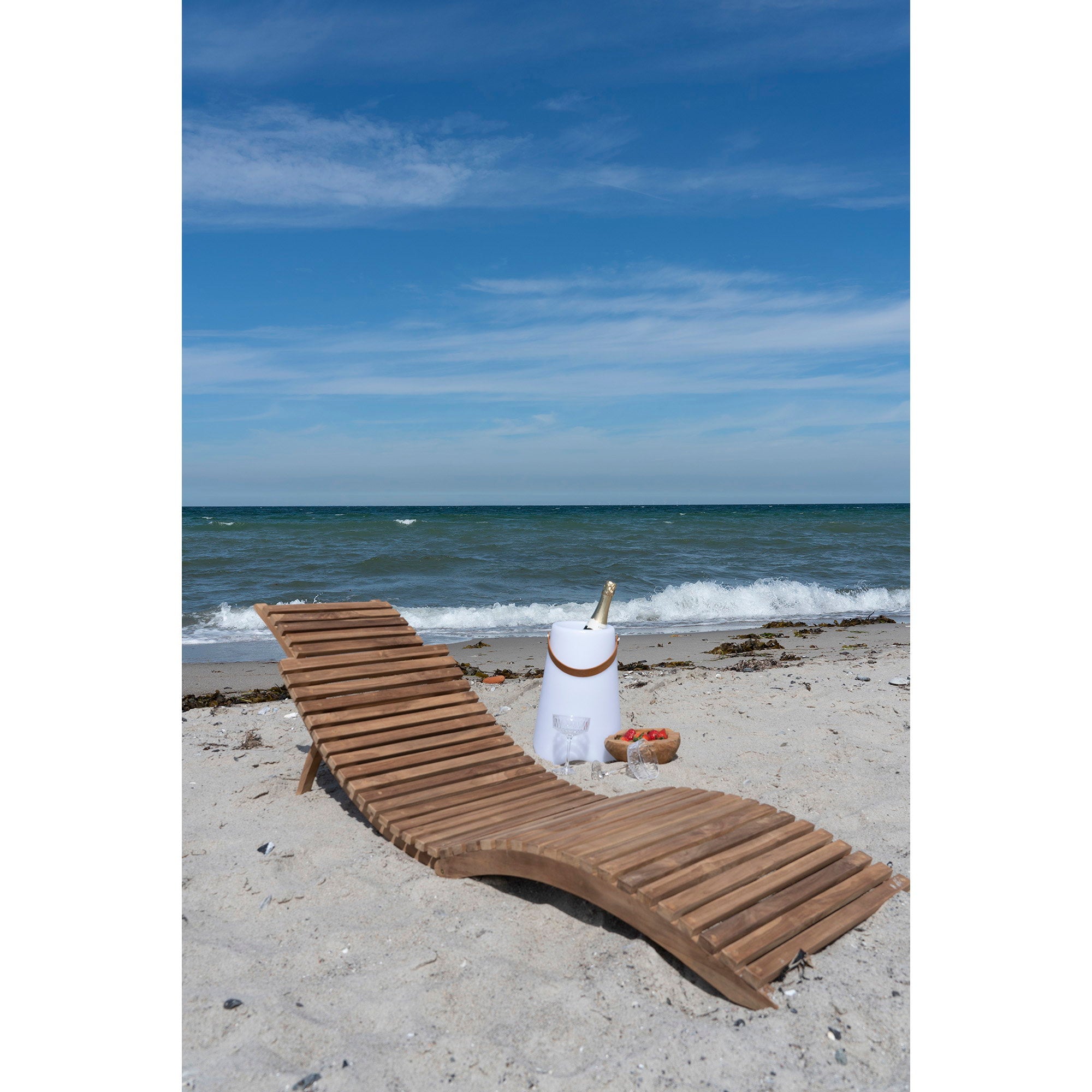 ARRIETA SUN LOUNGER TEAK NATUUR