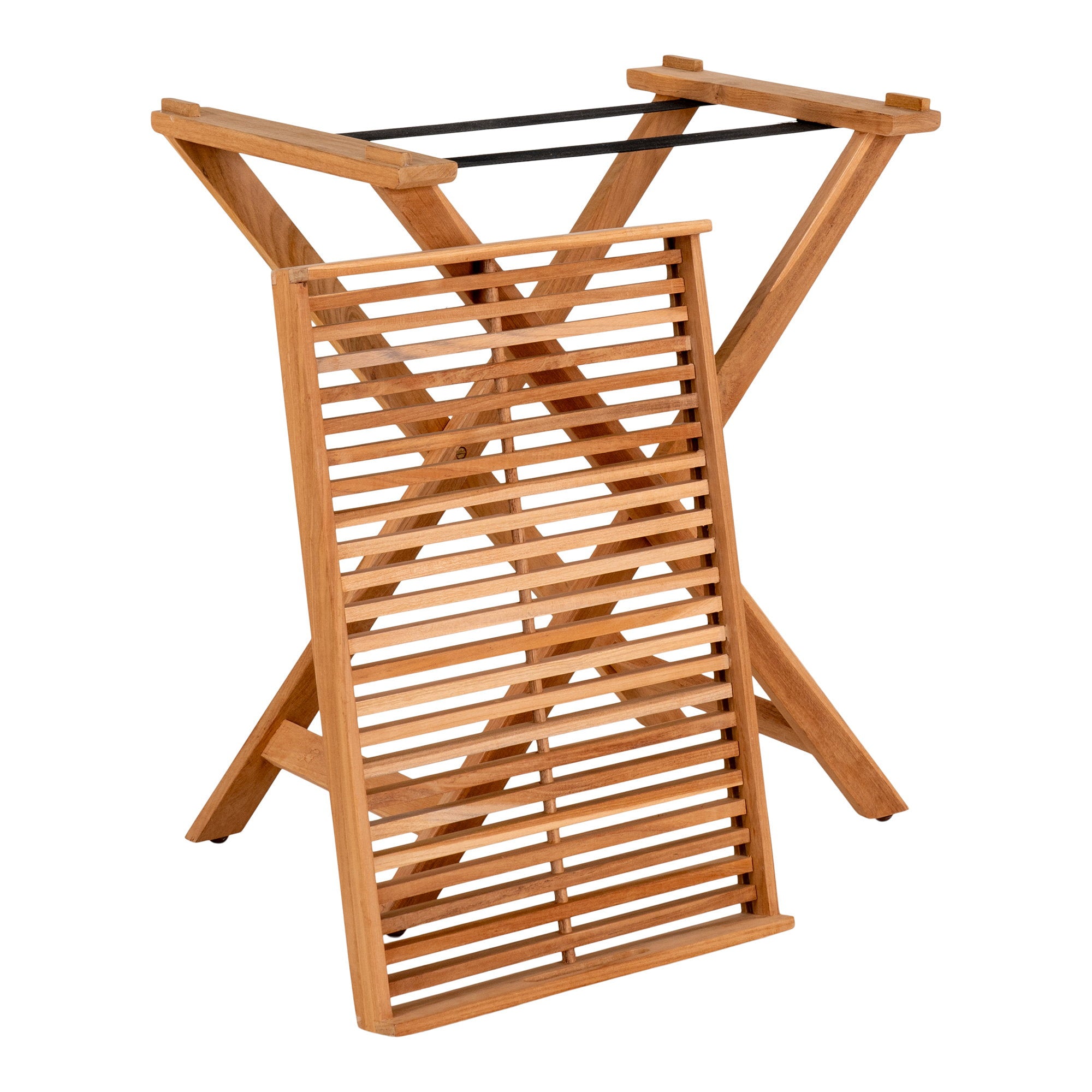 Ronda Tray Table - Tablett-Tisch, Teak, natur, 60x40x70 cm