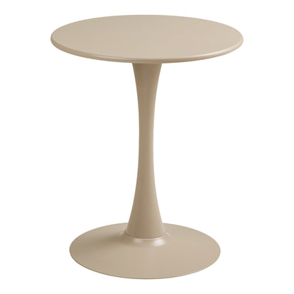 Meira Bistrotisch - Bistrotisch, Stahl, Taupe, ø60x72 cm
