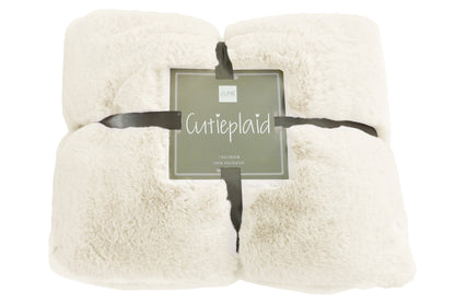 Plaid Cutie Polyester White