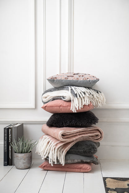 Cushion Cutie Polyester Dark Grey