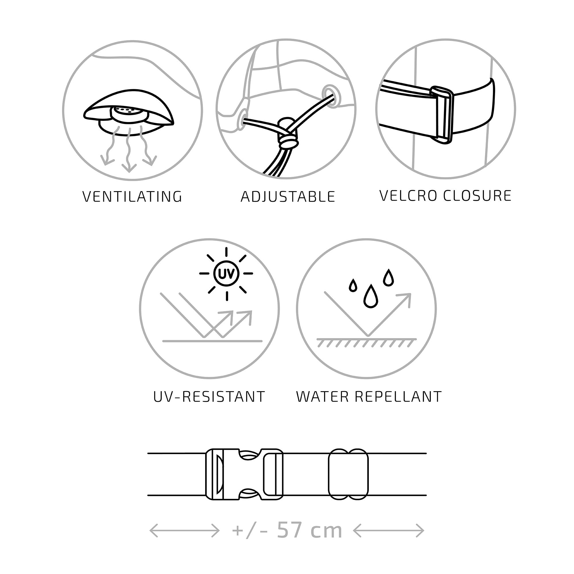 Luxury Cover  - Luxury cover for right/left facing corner set, 210g/m2 600D polyester PU coated, water repellant, black