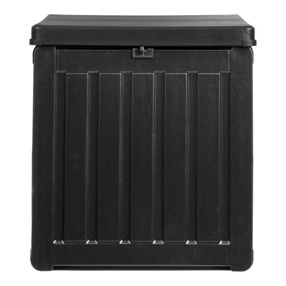 Sobra Kissenbox - Kissenbox, Kunststoff, schwarz, 42,8x42,8x46,4 cm, 76 L
