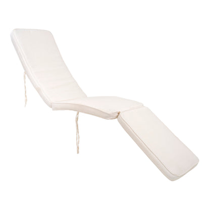 Arrecife Cushion for Deck Chair - Cushion for Deck Chair, cotton, white
