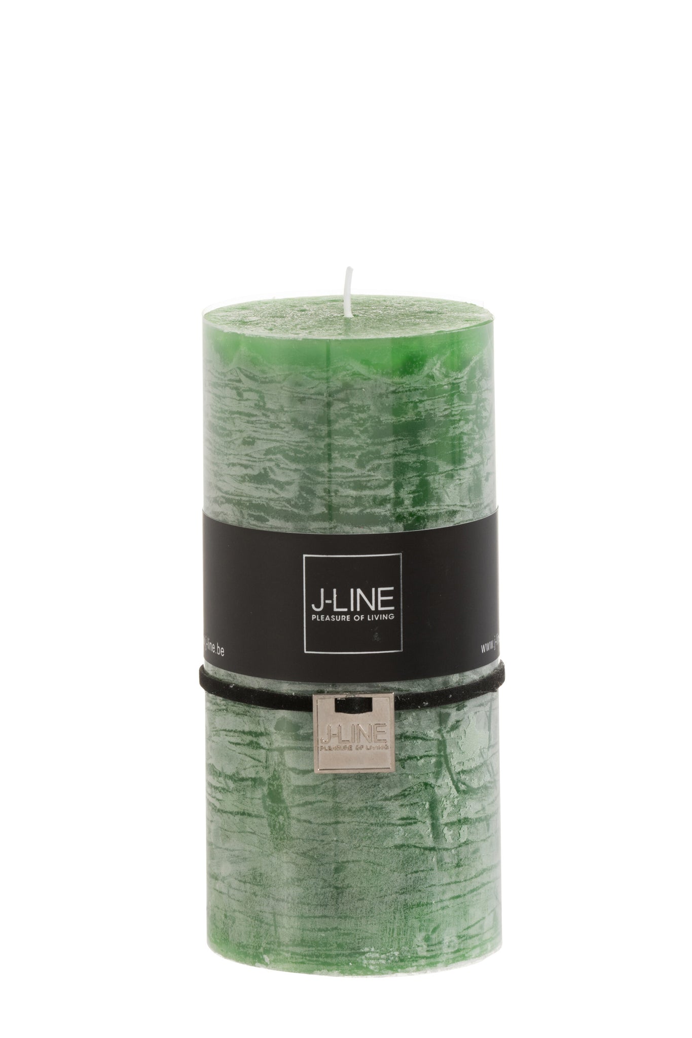Cylinder Candle Light Green L -70H