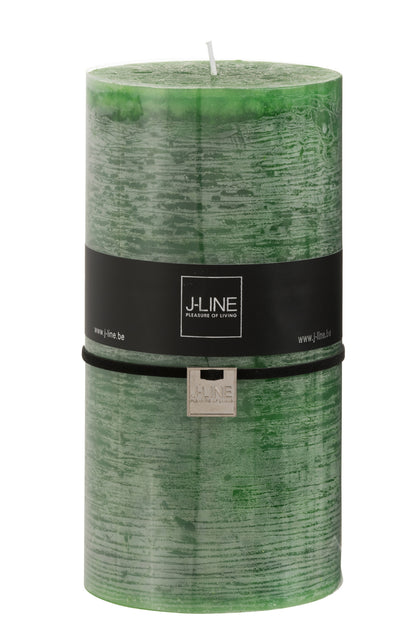 Cylinder Candle Light Green Xxl-140H