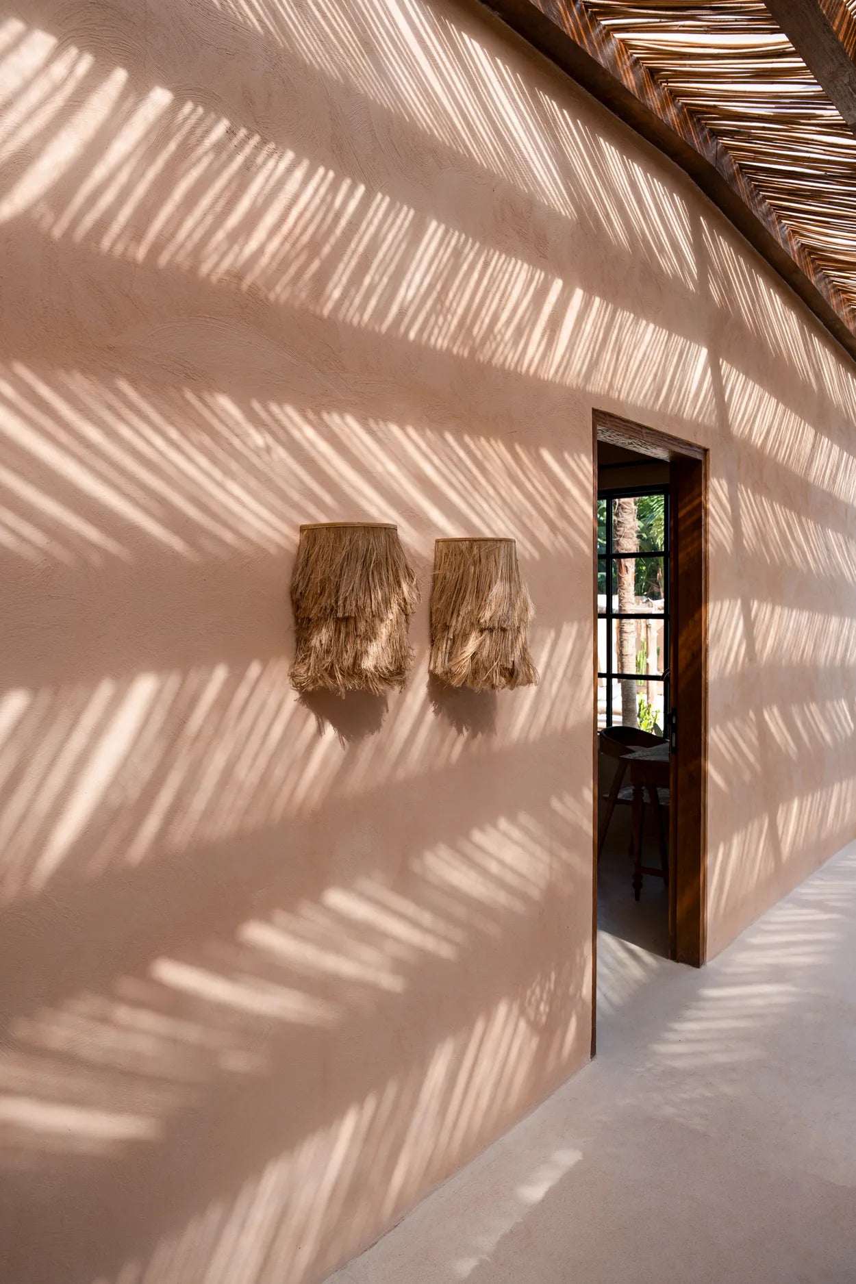 Die Abaca-Wandapplikation - Natur - S