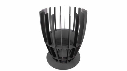 Baylor Feuerkorb Schwarz