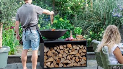ONYX BBQ Tisch 80 cm Schwarz