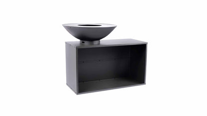 ONYX BBQ Tisch 80 cm Schwarz