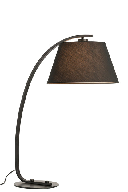 Table Lamp Arch Metal Black