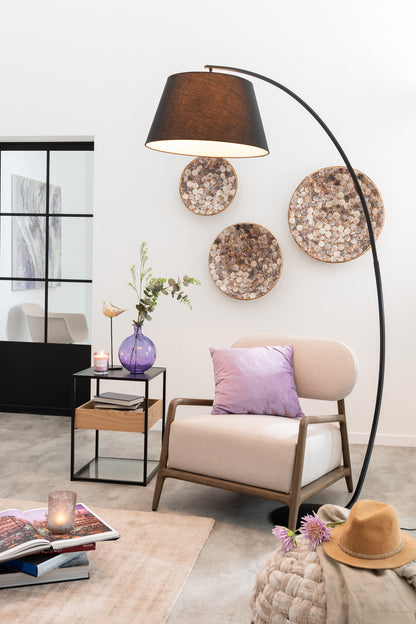 Table Lamp Arch Metal Black