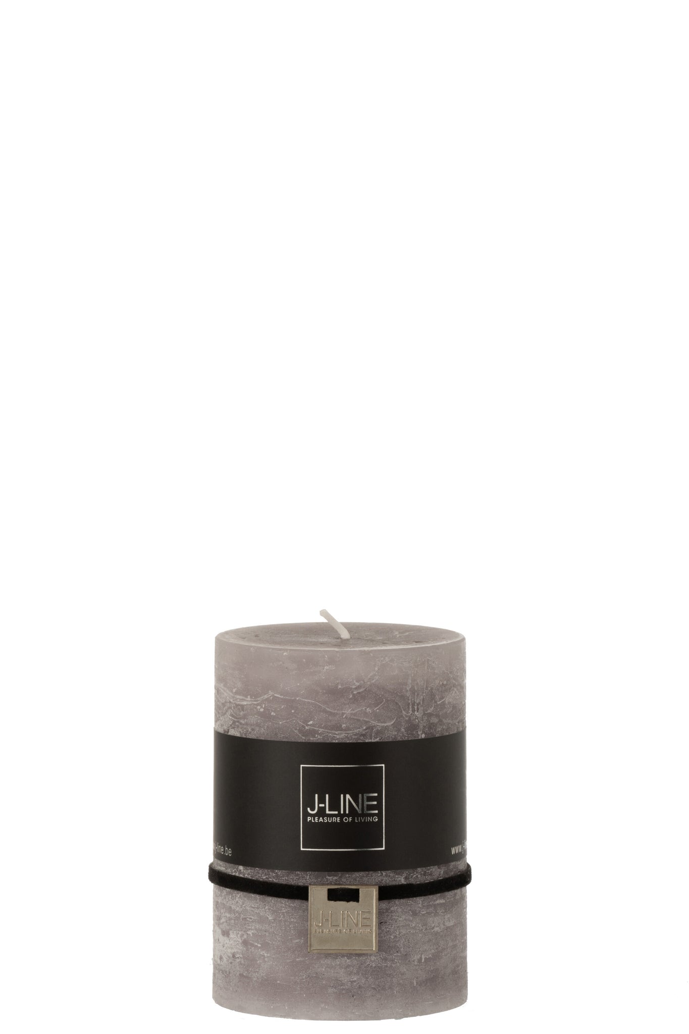 Cylinder Candle  Dark Grey M42h