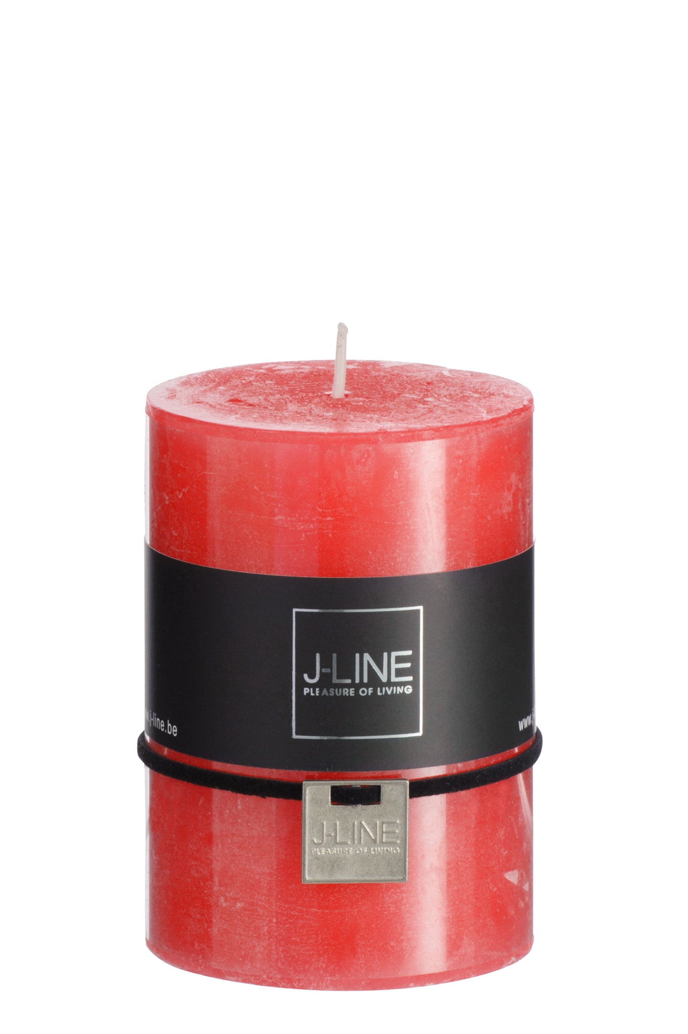 Cylinder Candle Red M 42H