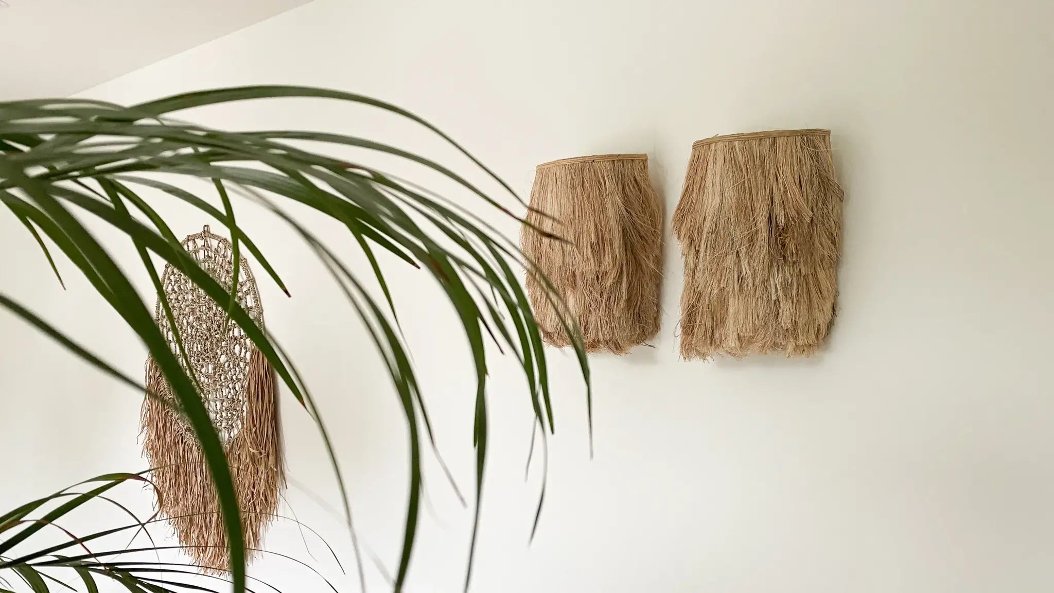 Die Abaca-Wandapplikation - Natur - S