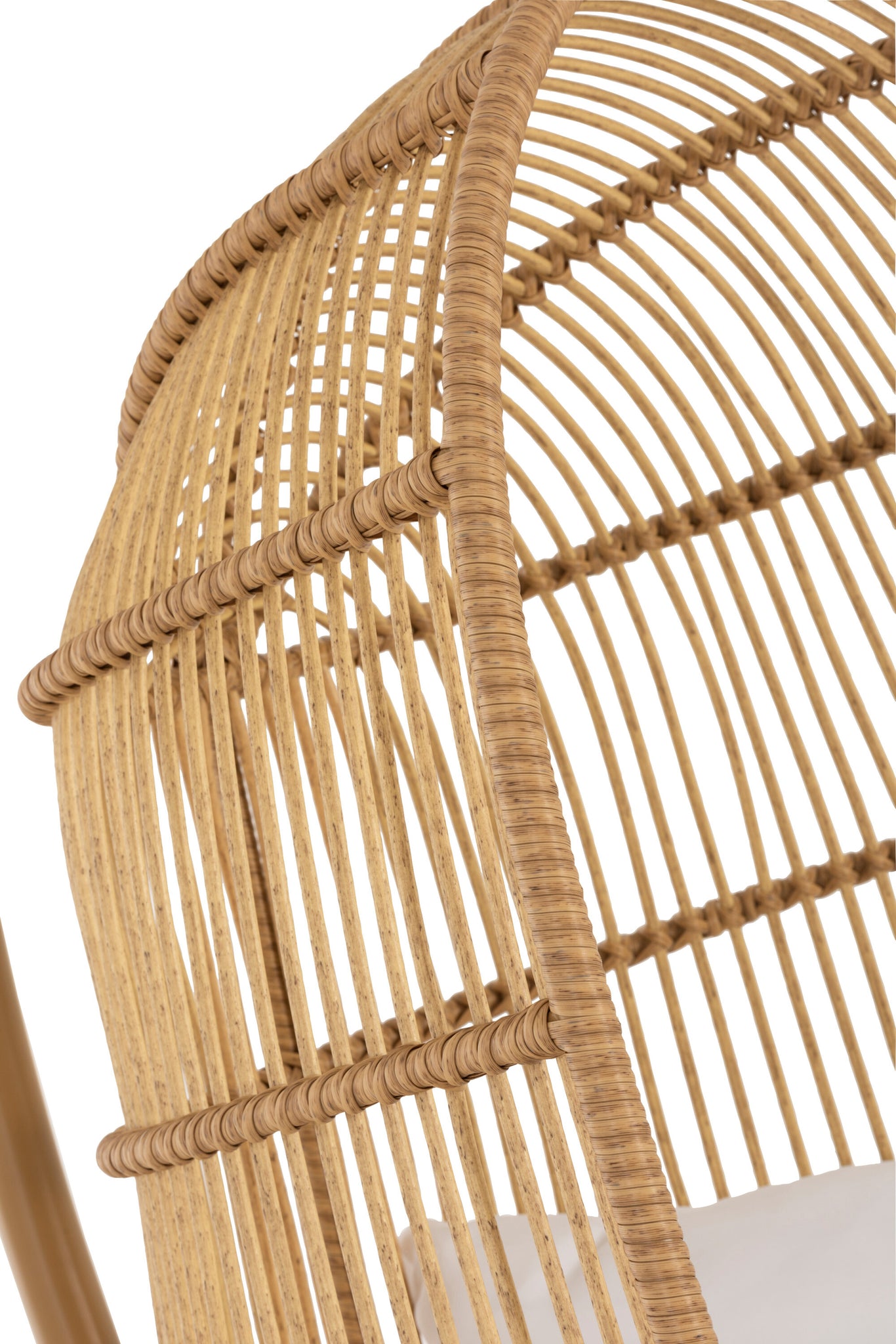 Hanging Chair Oval Steel Natural