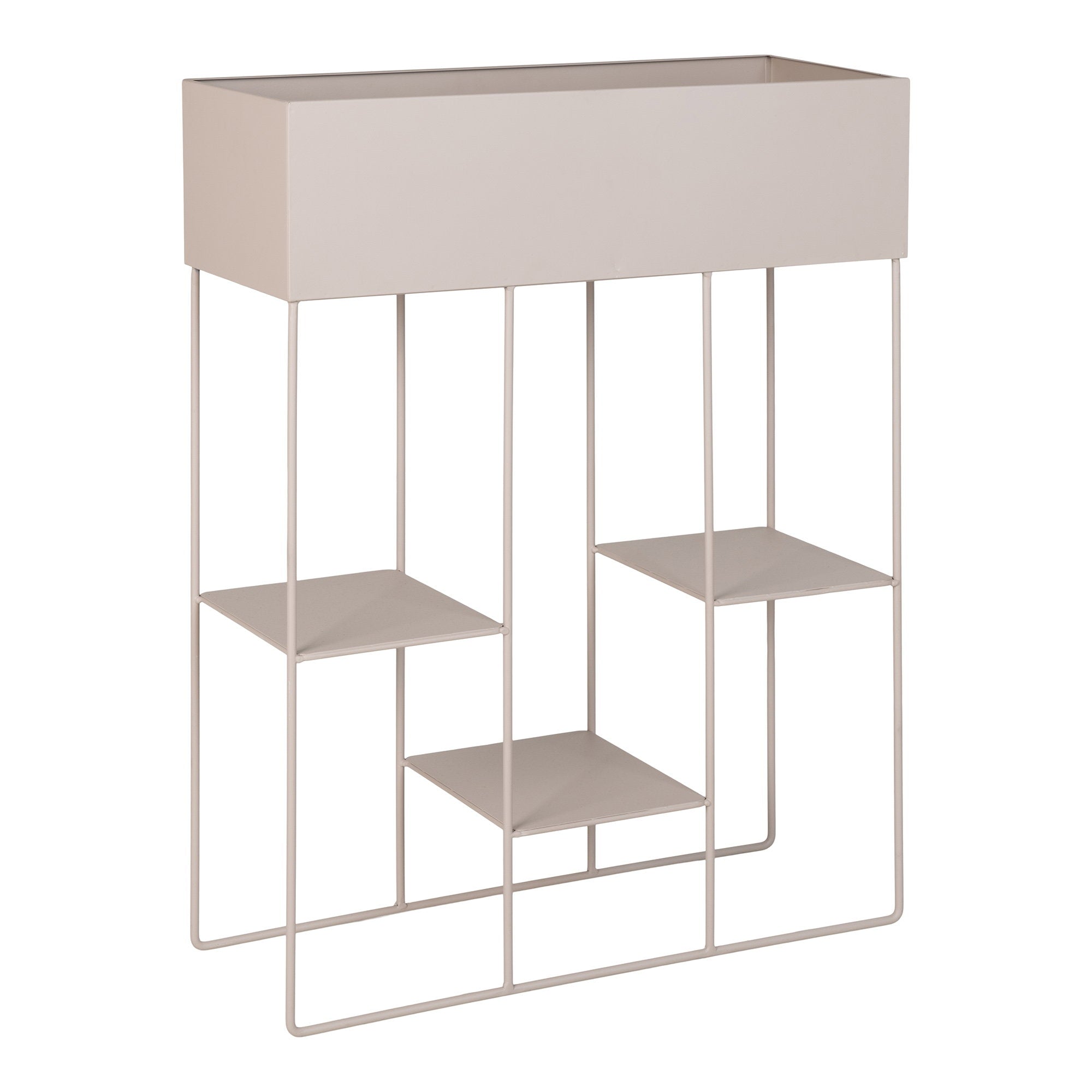 Rabo plantenbak – staal, zand, 25×60×80 cm
