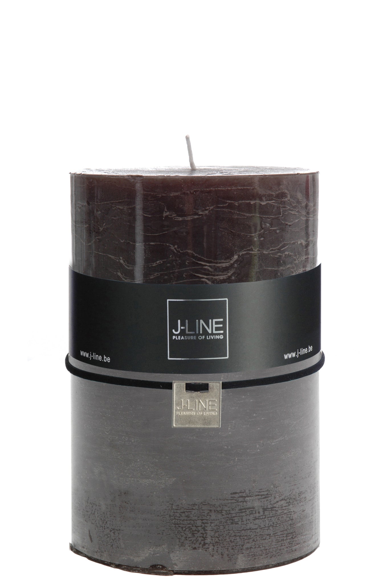 Cyl. Candle Brown/Black Xl -120H