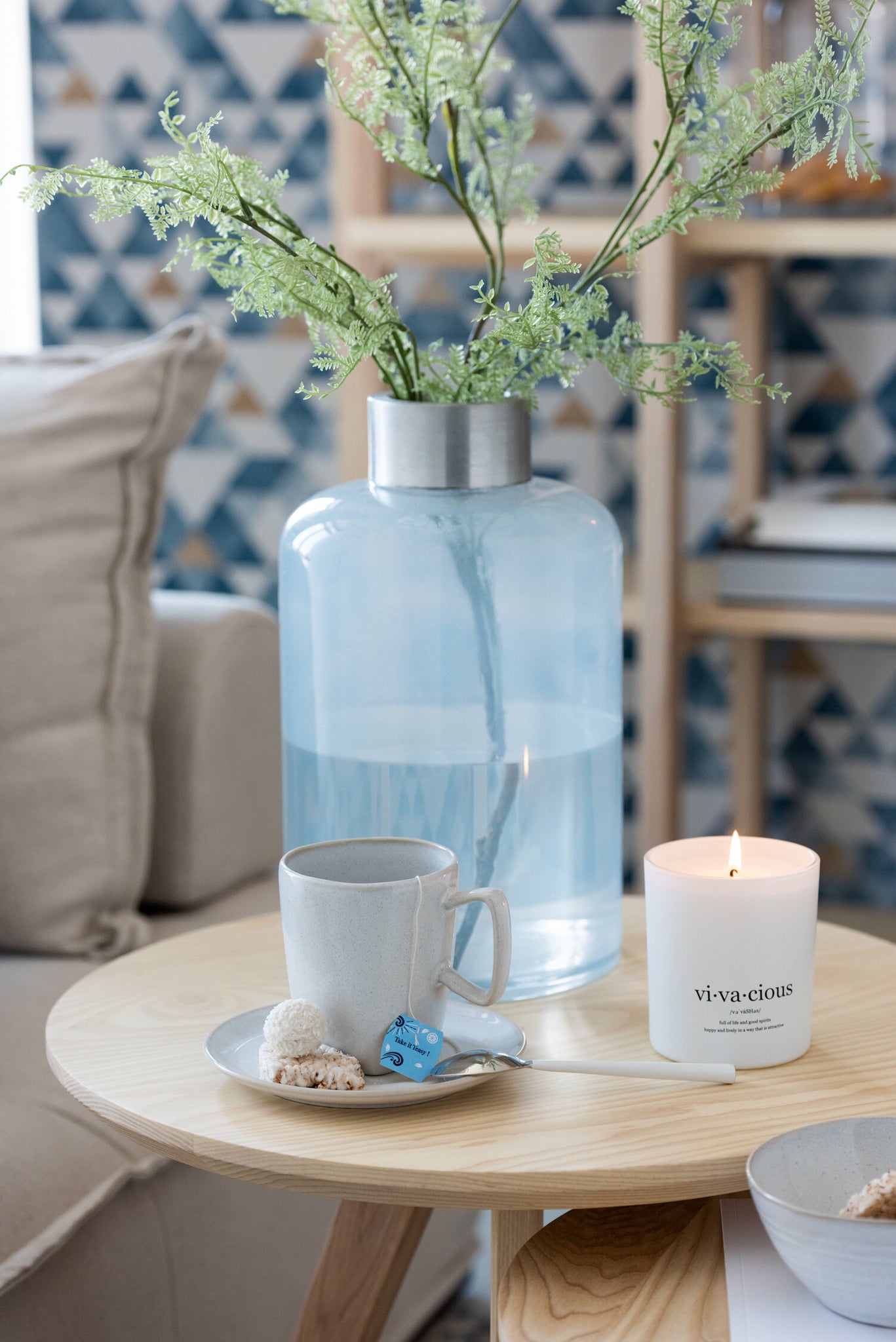 Branch Fern Fine Plastic Green