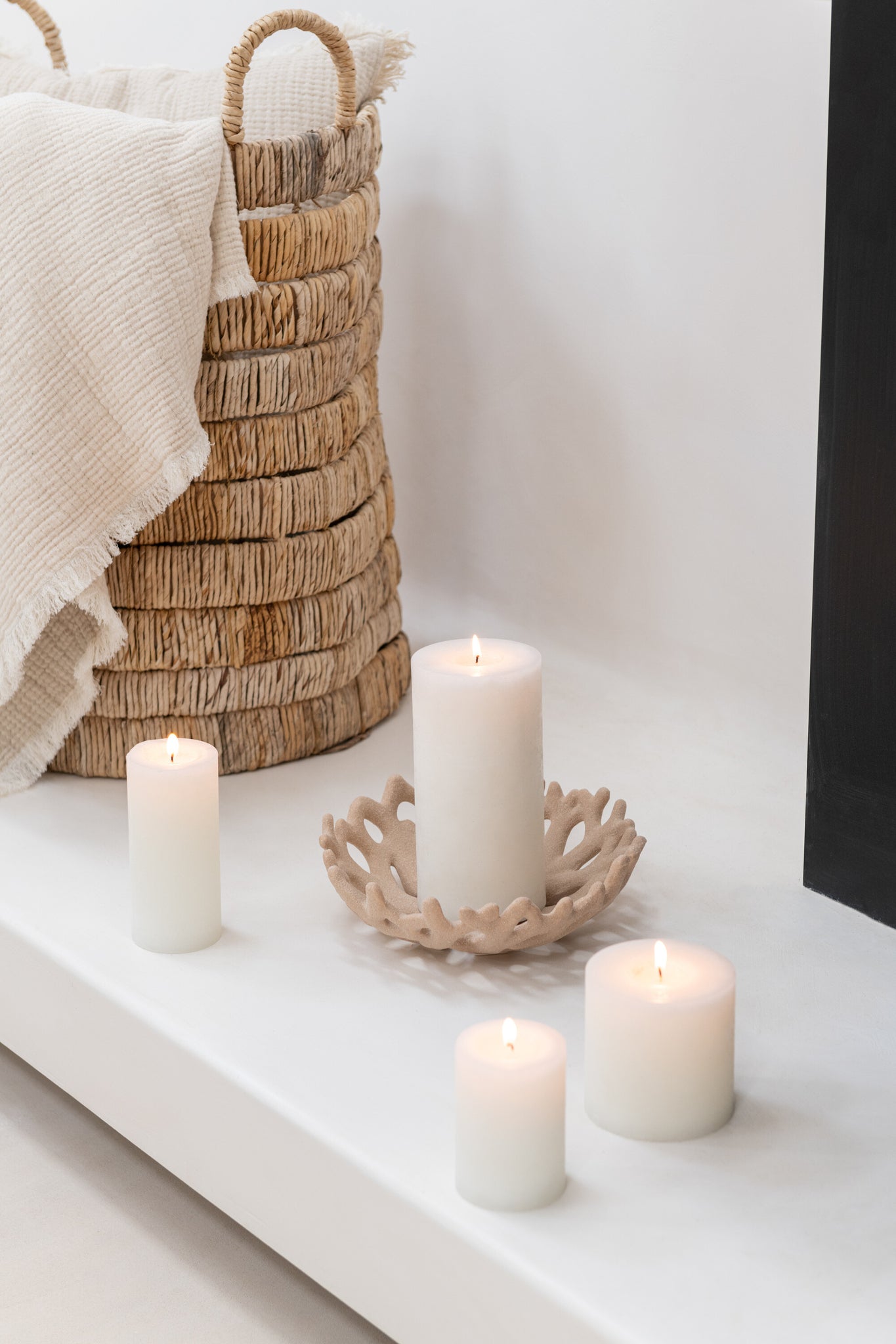 Cyl. Candle Vanilla M 48H J Line
